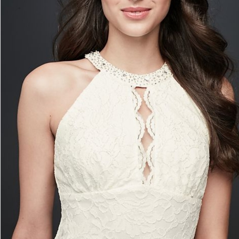 David's Bridal DB Studio Dress Size 12 - Picture 2 of 15